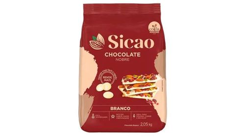 Chocolate Nobre Branco Gotas 2,05 Kg Sicao