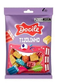 Bala Tijolinho Azedinho 12x15 Gr Docile