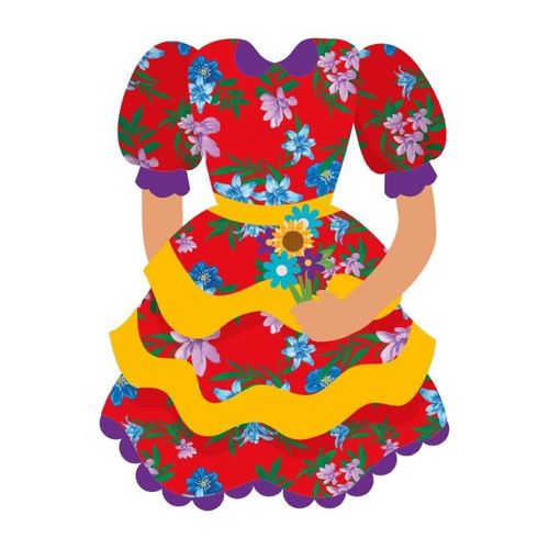 Kit Enfeite P/ Foto Casal Arraia Regina