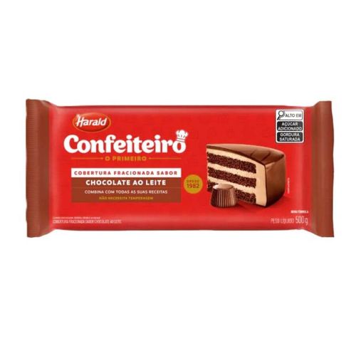 Chocolate Confeiteiro Ao Leite 500 Gr Harald