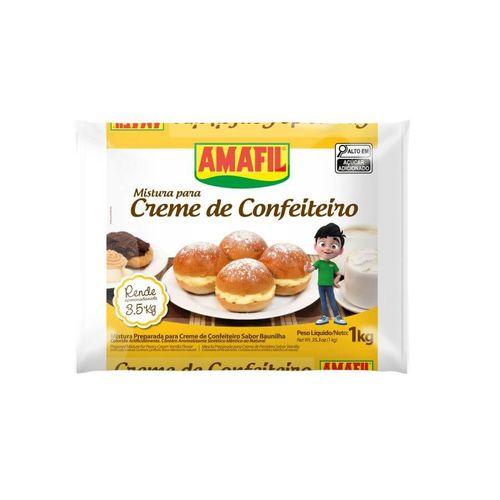 Creme Confeiteiro 1 Kg Amafil