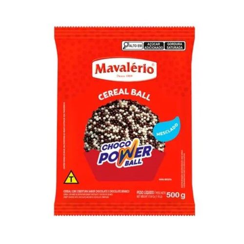 Cereal Micro Ball Misto 500 Gr Choco Power Mavalério