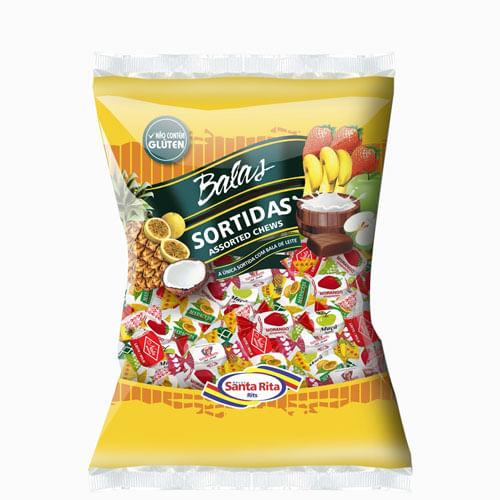 Bala Fantasia 500gr Santa Rita