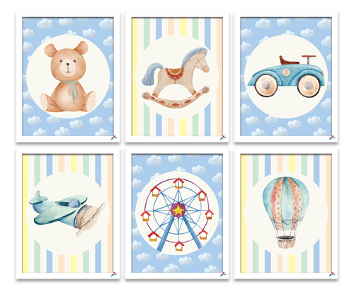 Quadrinhos Divertidos Brinquedo Toys C/ 6 Un Junco