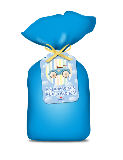 Sacola Plast. Brinquedo Toys C/ 8 Un Junco