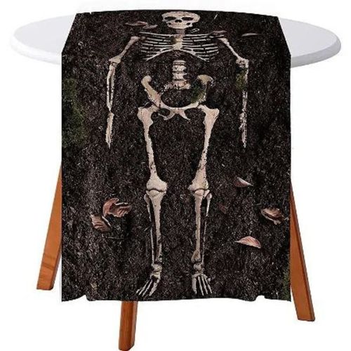 Trilho De Mesa Tecido 40x200 Cm Halloween Regina