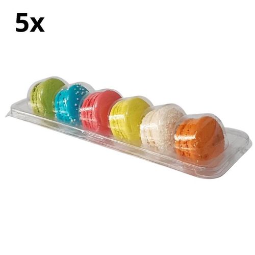 Flip Macarron 6 Cavas Cristal C/ 5 Un Flip