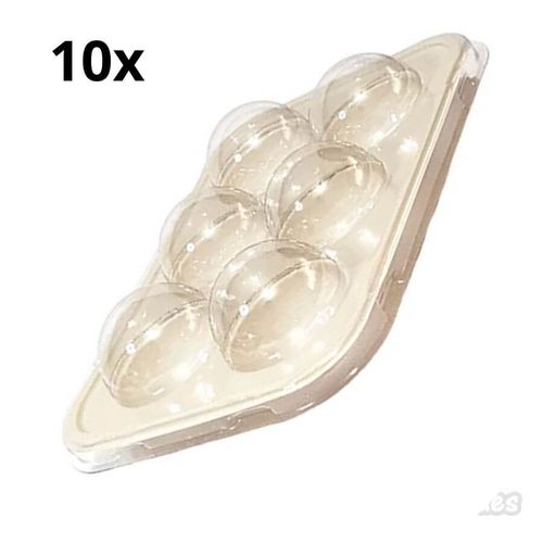 Flipball 6 Cavidades Branco C/ 10 Un Flip