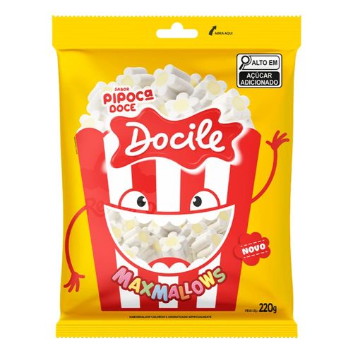 Marshmallow Pipoca 220 Gr Docile
