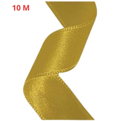 Fita Cetim Estampada Ecf003d Cordel Cor 119 Amarelo 10 M Progresso