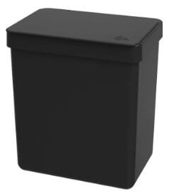 Lixeira Single 2,5l Preto