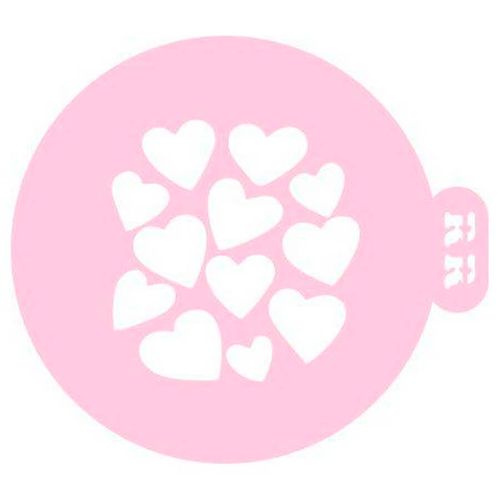 Stencil Coração 2 Rr Cortadores