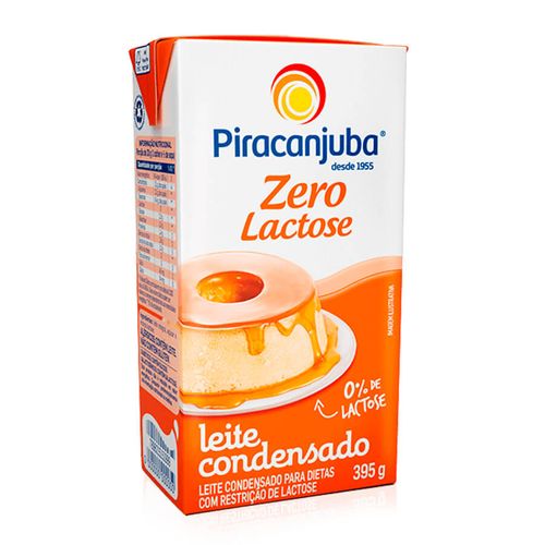 Leite Condensado Zero Lactose 395 Gr Piracanjuba