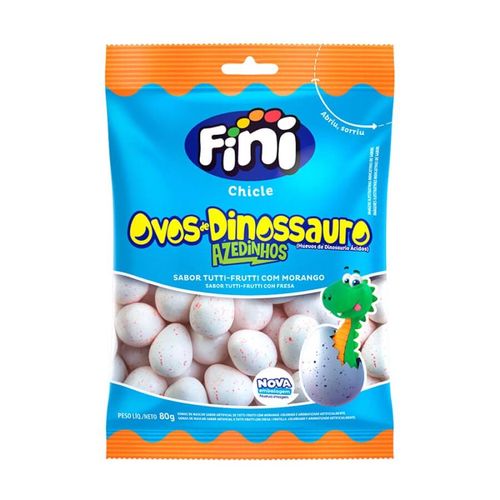 Chicle Ovos Dinossauro 80 Gr Fini