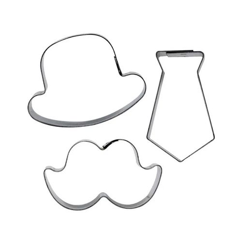 Kit Cortador Bigode/Gravata/Chapeu 1 P Rr Cortadores