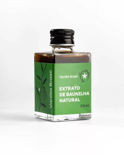 Extrato De Baunilha 30 Ml Natural Vanilla Brasil