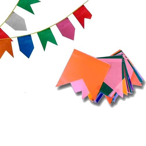 Bandeirinha Junina 10m Papel (21) Tnt Mania