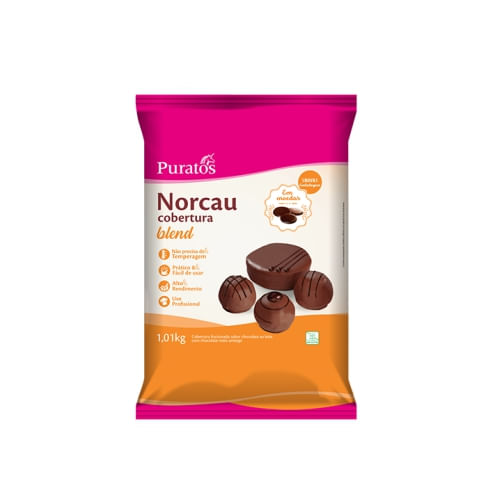 Chocolate Premium Blend Gotas 1,01kg Norcau