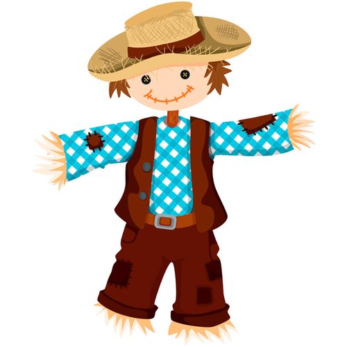 Personagem Espantalho Articulado Arraia 68x84cm Regina