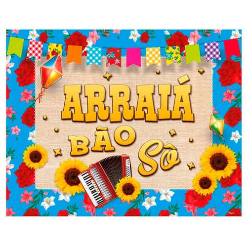 Painel Plastico Arraia Chita 100x78cm Regina