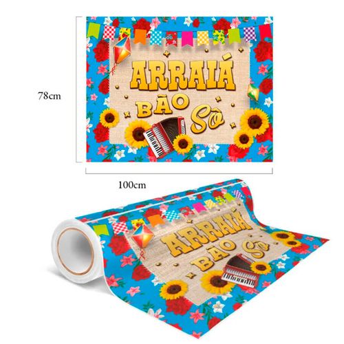 Painel Plastico Arraia Chita 100x78cm Regina