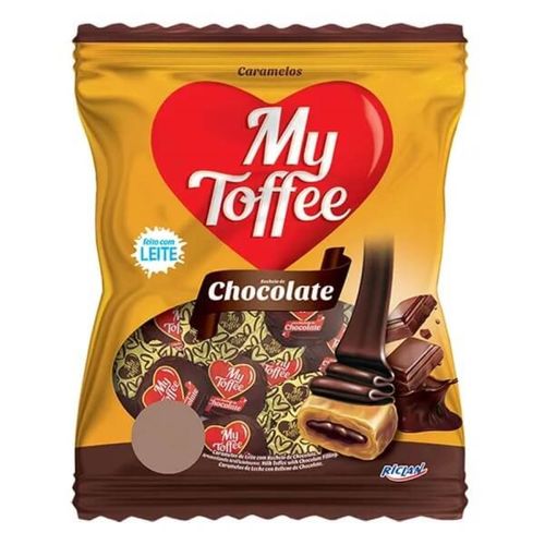 Bala My Toffee Chocolate 90 Gr Riclan