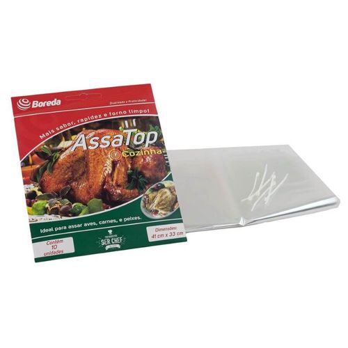 Assatop 33x41 Cm C/ 10 Un Boreda