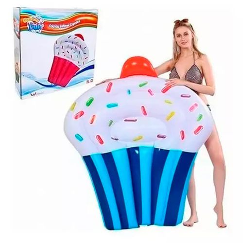 Colchão Inflavel Cupcake 145x90 Cm (Ws5592)Wellmix