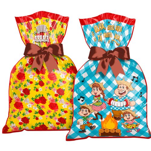 Sacola Plástica Arraia C/ 12 Un Regina