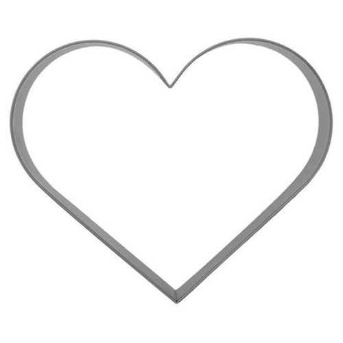 Aro Cortador Coração 11x10x4 Cm Rr Cortadores