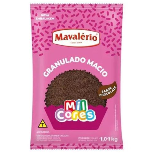 Chocolate Granulado Macio 500g Mavalério