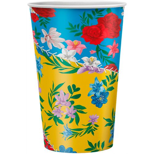 Copo Papel 180 Ml Arraia C/ 12 Un Regina