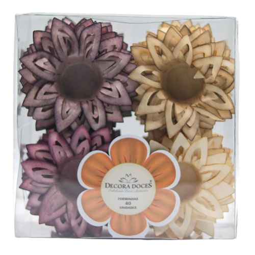 Forma P/ Doce Encanto C/ 40 Unid. Multicolor