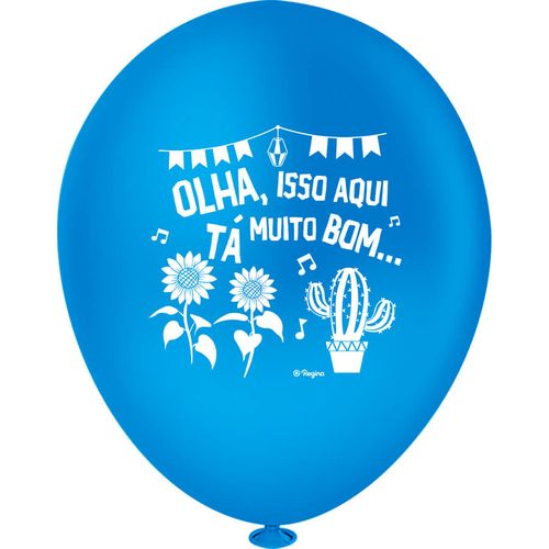 Balão Arraia 9 Pol Colorido C/ 25 Un Regina