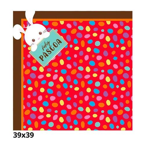 Envelope P/ Ovo 39x39 Power Mix Vermelho Cromus