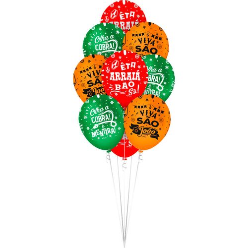 Balão Arraia 12 Pol C/10 Un Regina