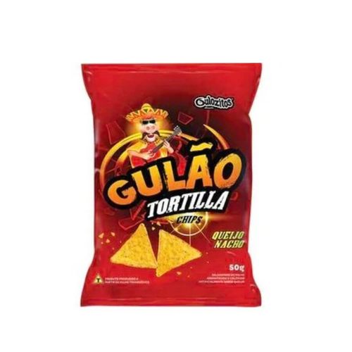Tortilla Queijo Nacho 20gr Gulao