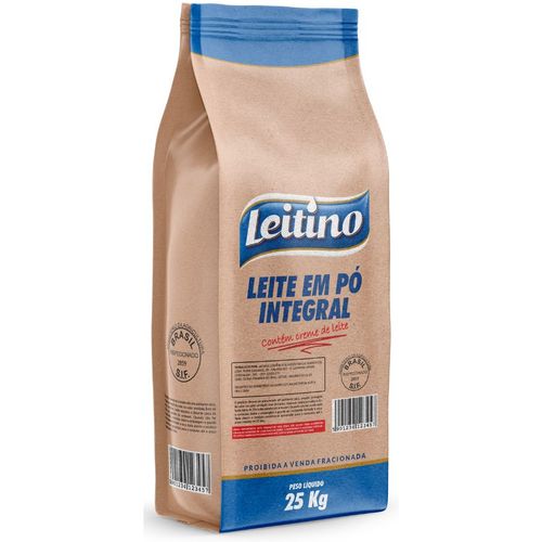 Leite Em Pó Integral 25 Kg Leitino