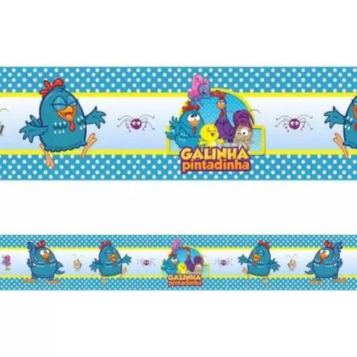 Faixa Decorativa Galinha Pintadinha Festcolor