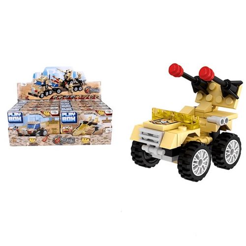 Carro Militar Monta E Desmonta (Wb7703)
