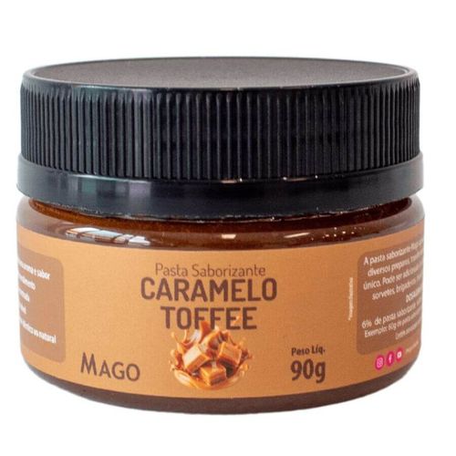 Pasta Saborizante Caramelo Toffee 90 Gr Mago