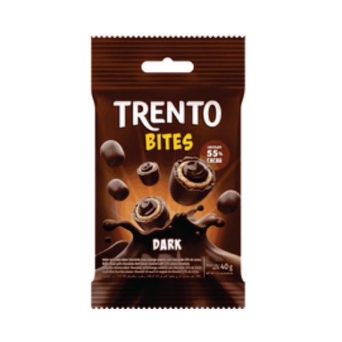 Wafer Mini Trento Bites Avelã 480 Gr (12un X 40gr) Peccin