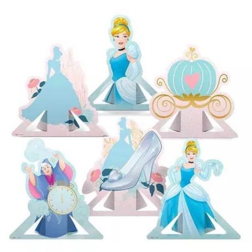 Decoracao Mesa Cinderela Classica 6un Regina