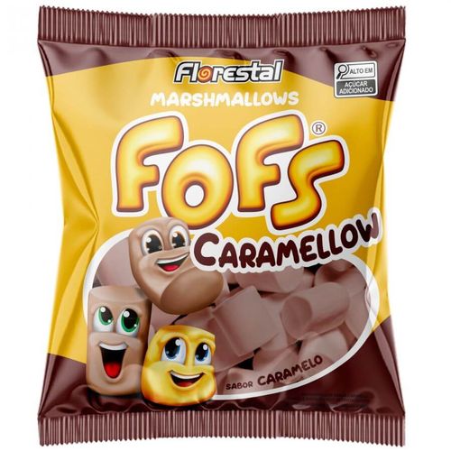 Marshmallow Fofs Caramellow 220 Gr Florestal