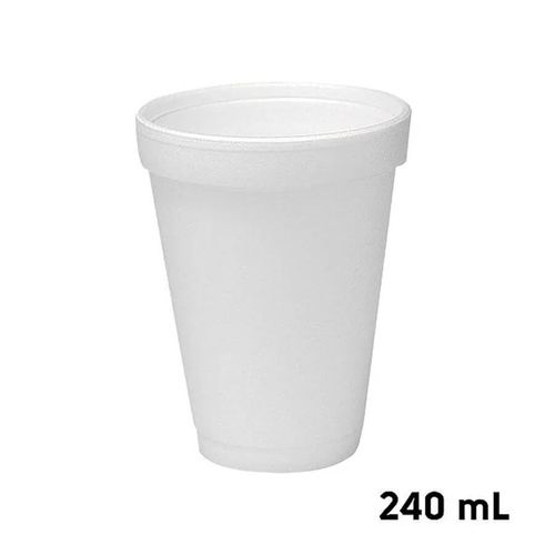 Copo Isopor 240 Ml C/ 20 Un Totalplast