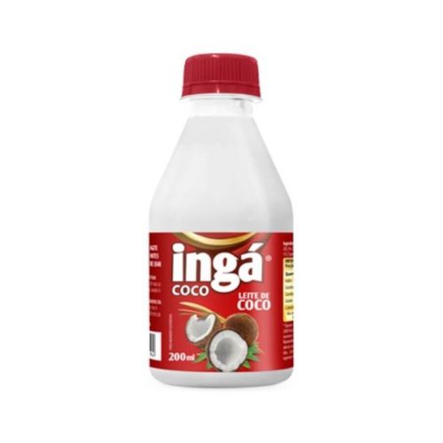 Leite De Coco 200 Ml Inga Coco