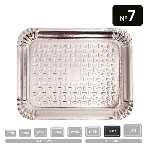 Bandeja Laminada N 07 43x51 Cm Un Festcolor