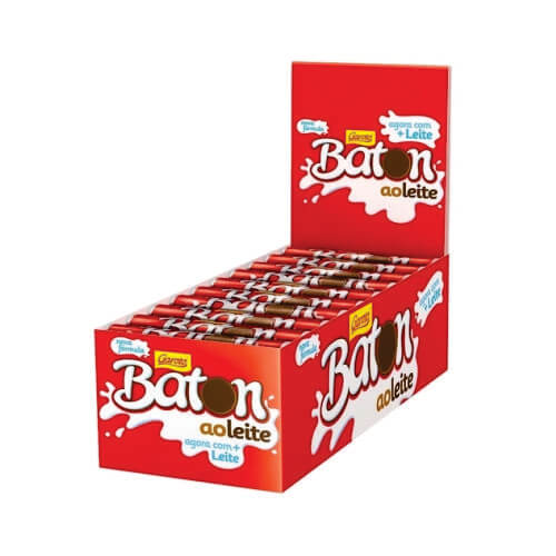 Baton Chocolate Ao Leite 30x16gr Garoto