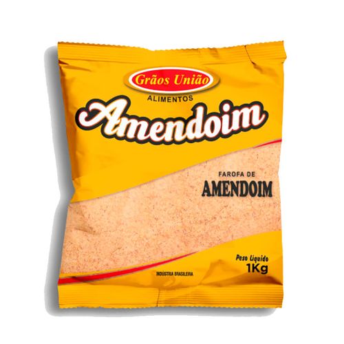Farofa Amendoim 1,005 Kg Graos Uniao
