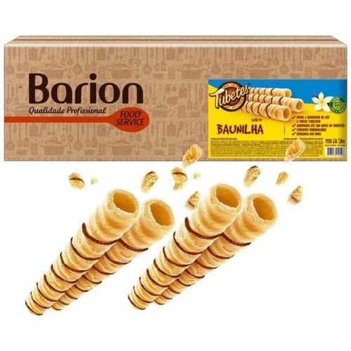 Tubete Biju Baunilha 1 Kg Barion